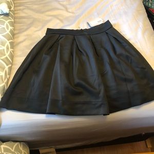 Flare out pleated skirt